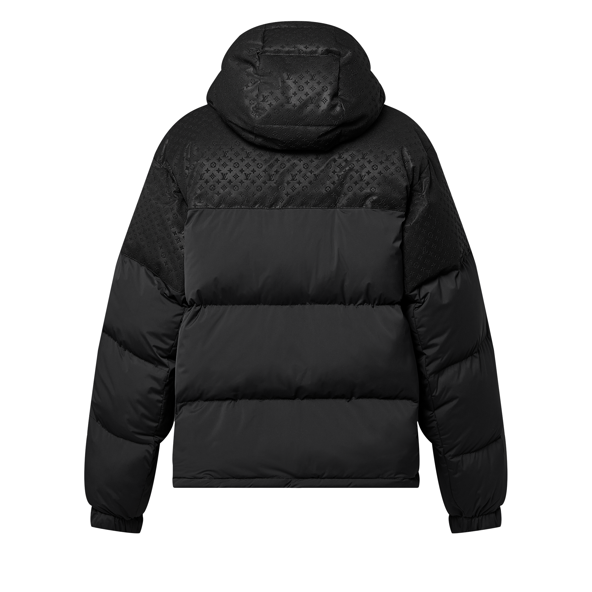 Shop LOUIS VUITTON Placed Monogram Ecodown Blouson at Beverly